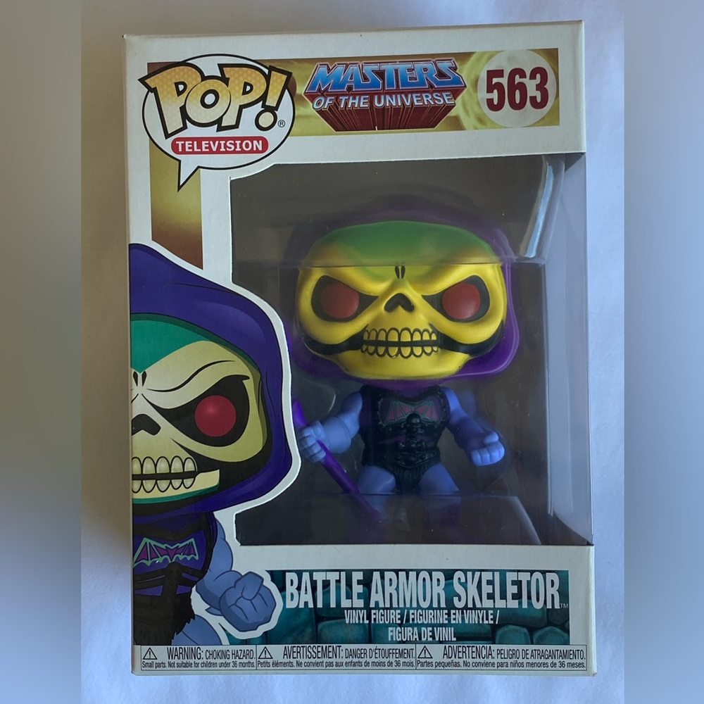 Funk Pop! BATTLE ARMOR SKELETOR #563 Masters of the Universe